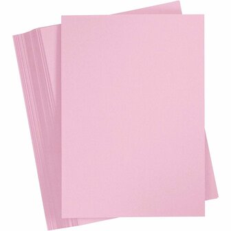 Paars Karton 180 Grams - Paars Roze A4 Karton - Hobbykarton - Stevig Papier - A4 Papier 180 grams - Knutselpapier Knutselkarton - 21x29,7 cm - 100 Vellen
