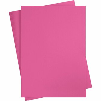 Roze Karton 180 Grams - Roze A2 Karton - Hobbykarton - Stevig Roze Papier - A2 Roze Papier 180 grams - Knutselpapier Knutselkarton - 42 x 60 cm - A2 - 100 Vellen