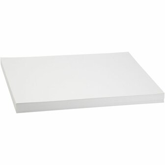 Wit Karton - Wit Karton - Hobbykarton Sneeuwwit - Knutselkarton - Wit Karton - Sterk Karton - A3 - 29,7x42cm - 250 Grams - 100 Vellen