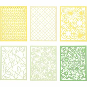 Kartonblok A6 104x146 mm - 200 Gr - 24 Stuks - Kleuren Assorti - DIY Kaarten Maken - Creatief Knutselen