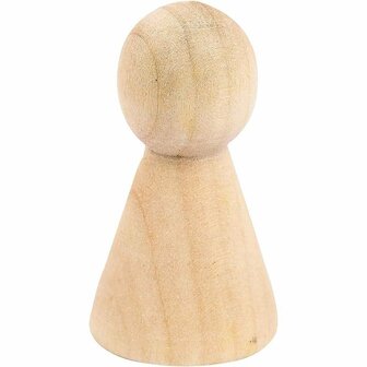 Kerstboom - Grote DIY Kerstdecoratie - Decoratieve Hobbykerstboom - Hoogte 60 cm - Breedte 40,5 cm - Feestdecoratie - Creatief Versieren - DIY Houtdecoratie