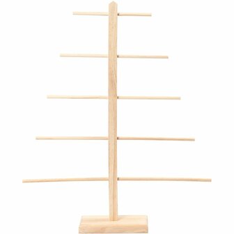 Kerstboom - DIY Kerstboom - Naturel - Kerst, Decoratie - Hoogte 53cm - Breedte 44cm - 1 stuk