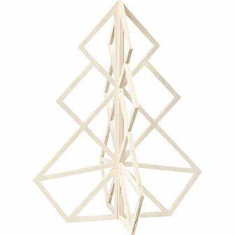 Kerstboom, H: 60 cm, B: 48 cm, 1 stuk
