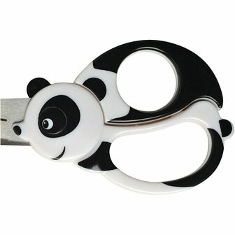 Kinderschaar Panda Design - Dierenmotief Schaar - DIY Kinder Schaar Voor Papier Knippen en Creatieve Projecten - Lengte 13cm - 1 Stuk