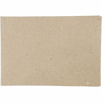 Kraft Papier - Wit Kraft Tekenpapier En Knutselkarton - Wit Gerecycled Hobbypapier - Hobbykarton Kraft - Wit Papier Kaarten Maken Knutselen En Tekenen - A2 - 100 grams - 500 vellen