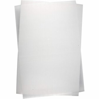 Transparante Krimpfolie Mat - DIY Krimpvellen voor Hangers &amp; Sieraden - Glanzende en Matte Zijde - Perfect voor Creatieve Knutselprojecten - 20x30 cm - Set van 10 Vellen