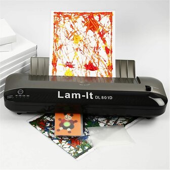 Lamineermachine - A3 Lamineermachine - Koud en Warm Lamineren - 80-150 Micron - Lamineerapparaat - 220-240V - Geschikt voor Papier en Dun Karton