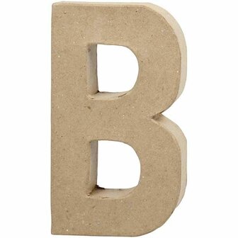 Letter, B, H: 20,5 cm, B: 11,5 cm, dikte 2,5 cm, 1 stuk