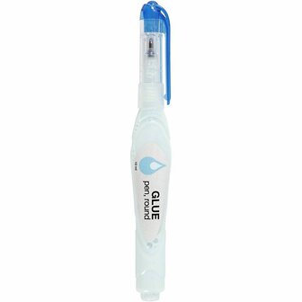 Lijmpen - Handige Precisie Lijmstift - 10 Gram - Perfect Voor Papier, Scrapbooking &amp; Knutselprojecten - Transparante &amp; Sneldrogende Lijm - 1 Stuk Per Verpakking