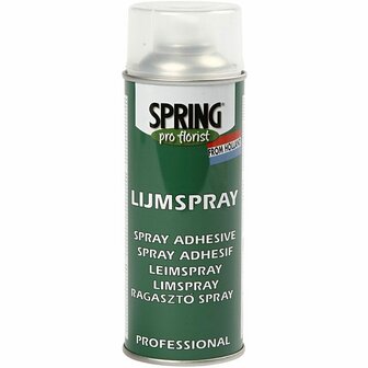 Lijmspray - Transparante Hobbylijm - Sterke Hechting Voor Papier, Karton en DIY Knutselprojecten - Spraylijm Voor Creatieve Hobby&#039;s - Lijmspray Voor Reparaties en Decoratie - Inhoud 400 ml - 1 Fles