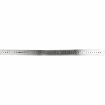 Liniaal 50 cm - Lange Liniaal - Hobby Meetlat - Stevige Liniaal Voor Precisie Werk - DIY Snijliniaal Voor Scholen, Kantoren &amp; Hobby - Handige Meetlat - Lengte 50 cm - Set van 1 Stuk