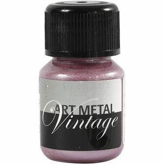 Metallic Verf - Acrylverf Metallic Parelmoer Rood - Metaalverf - Parelmoer Roodkleurige Metallic Hobbyverf - Glansverf - Shimmerverf - Art Metal - 30ml