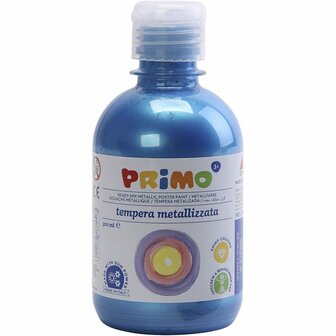 Metallic Verf - Acrylverf Metallic Blauw - Metaalverf - Blauwkleurige Metallic Hobbyverf - Glansverf - Shimmerverf - Acrylaatverf - 300ml