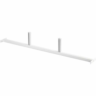 Middenstuk Wit &ndash; Tussenstuk voor 3 Achterplaten &ndash; 1173 mm Breed, 180 mm Hoog, Diepte 110 cm &ndash; 1 Stuk