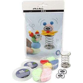 Boetseerklei Set &ndash; DIY Boetseerklei &ndash; Knutselset Voor Kinderen &ndash; Inclusief Onderdelen &ndash; Jongens/Meisjes &ndash; 1 stuk