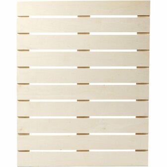 Muurdecoratie, afm 40x50,2 cm, dikte 1,1 cm, 1 stuk