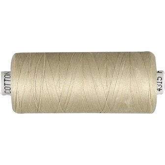 Naaigaren, beige, 1000 m/ 1 rol