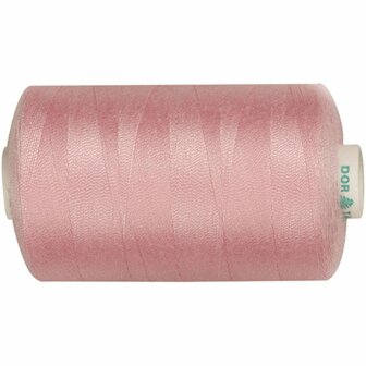 Naaigaren - Lichtrood Garen - DIY Naaigaren - Creatief Hobby Garen Voor Naaien - 1000m - 1 Rol