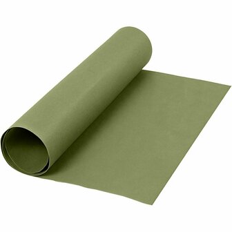 Nepleerpapier - Groen - DIY Faux Leather - Waterafstotend &amp; Sterk - Duurzaam Materiaal - Perfect Voor Stempelen, Naaien &amp; Embossing - 50cm x 1m - 350 Grams