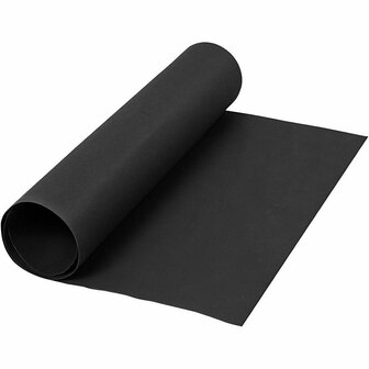 Nepleerpapier - Zwart - Zwart - 50 cm x 1 m - 350 gram - 1 rol