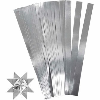 Vlechtstroken - Zilver - Zilver - 45 cm x 4,5 cm x 10 mm - 100 stroken