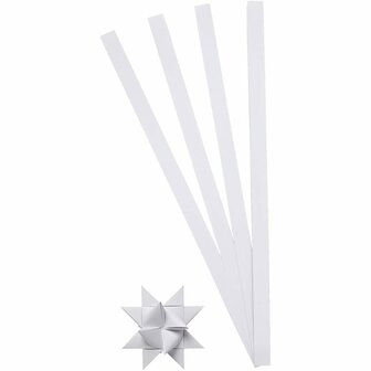 Gouden Vlechtstroken - DIY Papierstroken Voor Sterren Vouwen - Creatieve Kerstdecoratie - Perfect Voor Hobby &amp; Feestversiering - Luxe Goudpapier - Diameter 6,5 cm - Breedte 15 mm - Set