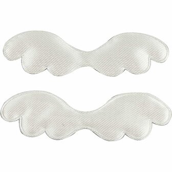 Stoffen Vleugels - Glanzende Stoffen Vleugels - DIY Vleugels voor Knutselprojecten - Engelenvleugels - Decoratieve Textiel Vleugels - Vleugeldecoratie voor Creatieve Projecten - 7 cm Breed - 50 Stuks