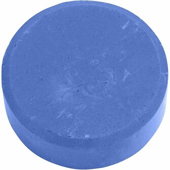 Waterverf - Blauw - H: 16 mm - d: 44 mm - 6 stuk