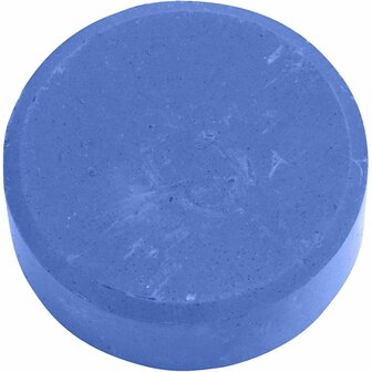 Waterverf - Blauw - H: 19 mm - d: 57 mm - 6 stuk