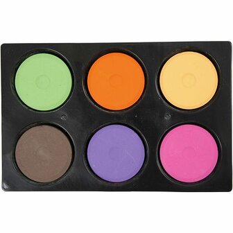 Waterverf Set - Extra Kleuren - Hoogwaardige Blokverf voor Kunst &amp; Knutselen - Mengbare Kleuren - Perfect voor Schilderprojecten - 16x57 mm - 1 Set