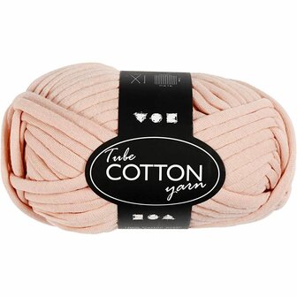 Textielgaren - Kwaliteitsgaren - DIY Breigaren - Handwerkgaren - Borduurgaren - Mode Garen - Macram&eacute; Garen - Kleur: Lichtroze - Stevig &amp; Duurzaam - 45m - 100gr - 1 Bol