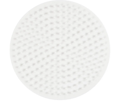 Grondplaat Strijkkralen - Onderplaat - Strijkkralenvormen - Strijkkralenbord - Kralen Ontwerpplaat - Rond - Diameter 9cm - 1 Stuk