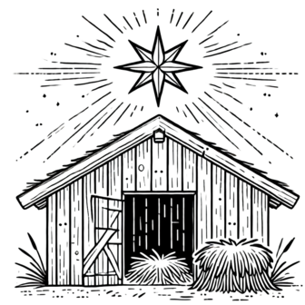 Kerst Kleurboek &ndash; Kleurboek Geboorte van Jezus &ndash; Bijbels Kleurboek 