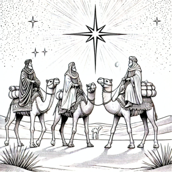 Kerst Kleurboek &ndash; Kleurboek Geboorte van Jezus &ndash; Bijbels Kleurboek 
