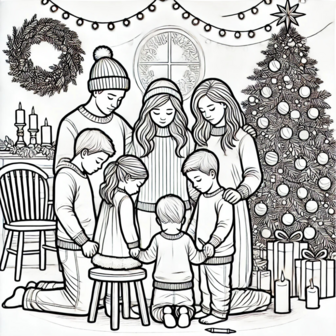 Kerst Kleurboek &ndash; Kleurboek Geboorte van Jezus &ndash; Bijbels Kleurboek 