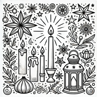 Kerst Kleurboek &ndash; Kleurboek Geboorte van Jezus &ndash; Bijbels Kleurboek 