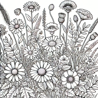 Bloemen Kleurboek &ndash; Bloemen Kleurplaten &ndash; Volwassenen En Kinderen Bloemboeketten