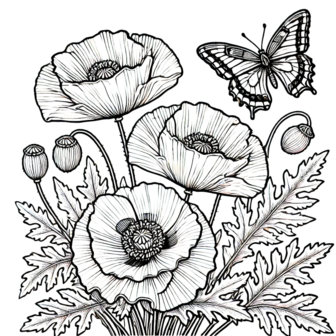 Bloemen Kleurboek &ndash; Bloemen Kleurplaten &ndash; Volwassenen En Kinderen Bloemboeketten