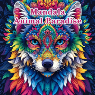 Kleurboek Dieren Mandala - Mandala Kleurplaten Dieren - Kleurboek Volwassenen Dieren 