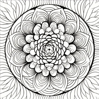 Kleurboek Mandala Patronen &ndash; Mandala Kleurplaten &ndash; Kleurboek Volwassenen &ndash; Ontspanning Mandala Patronen