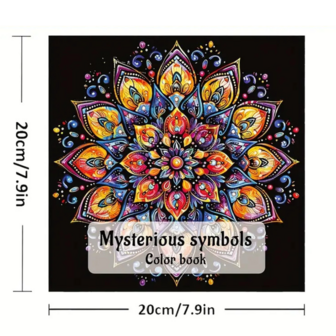 Kleurboek Mandala Patronen &ndash; Mandala Kleurplaten &ndash; Kleurboek Volwassenen &ndash; Ontspanning Mandala Patronen