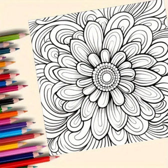 Kleurboek Mandala Patronen &ndash; Mandala Kleurplaten &ndash; Kleurboek Volwassenen &ndash; Ontspanning Mandala