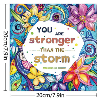 Kleurboek Mandala&#039;s &ndash; Mandala Kleurboek &ndash; Kleurboek Quotes &ndash; Inspirerende Kleurplaten
