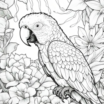 Kleurboek Mooie Vogels &ndash; Vogel Kleurboek &ndash; Kleurboek Vogels &ndash; Kleurplaten Vogel