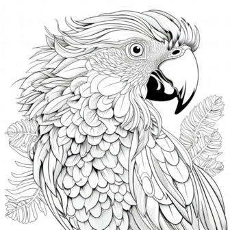 Kleurboek Mooie Vogels &ndash; Vogel Kleurboek &ndash; Kleurboek Vogels &ndash; Kleurplaten Vogel