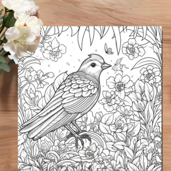Kleurboek Mooie Vogels &ndash; Vogel Kleurboek &ndash; Kleurboek Vogels &ndash; Kleurplaten Vogel
