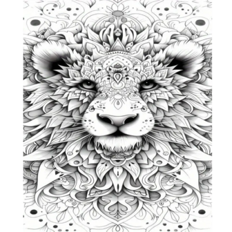 Kleurboek Dieren Mandala&#039;s &ndash; Dieren Mandala Kleurboek &ndash; Kleurboek Dieren &ndash; Mandala Dieren Kleurplat