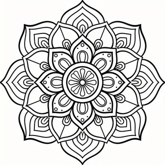 Kleurboek Mandala Patronen &ndash; Mandala Kleurplaten &ndash; Kleurboek Volwassenen - Relax Mandala