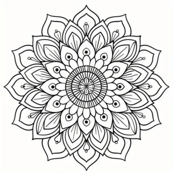 Kleurboek Mandala Patronen &ndash; Mandala Kleurplaten &ndash; Kleurboek Volwassenen - Relax Mandala
