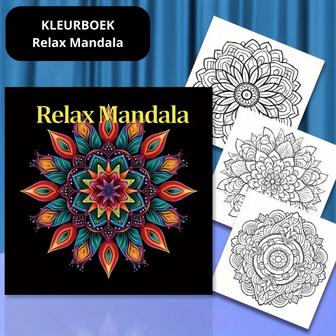 Kleurboek Mandala Patronen &ndash; Mandala Kleurplaten &ndash; Kleurboek Volwassenen - Relax Mandala